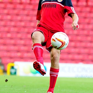 Ismael Bouzid in Action: U21 Clash between Bristol City and Colchester United at Ashton Gate, 2012