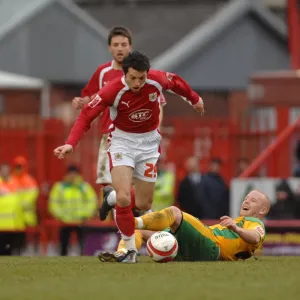 Ivan Sproule in Action: Bristol City vs Norwich City Ivan Sproule in Action: Bristol City vs Norwich City