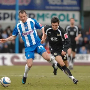 Ivan Sproule in Action Print: Colchester United vs. Bristol City
