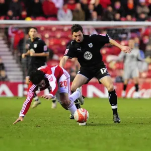 Ivan Sproule Beats Julio Arca: A Moment of Brilliance from the Bristol City vs. Middlesbrough Match