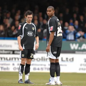 Ivan Sproule Marvin Elliott Print (Colchester Utd V Bristol City)
