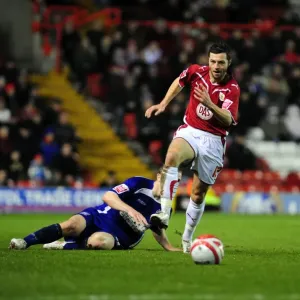 Ivan Sproule Print Bristol City FC Matchday Photograph