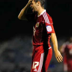 Ivan Sproule's Disappointed Look: Southend United vs. Bristol City in Carling Cup (10/08/2010) Ivan Sproule's Disappointed Look: Southend United vs. Bristol City in Carling Cup (10/08/2010)