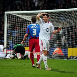 Ivan Sproule's Dramatic Post-Hit: A Heart-Stopping Moment from Crystal Palace vs. Bristol City (Championship, 2011)