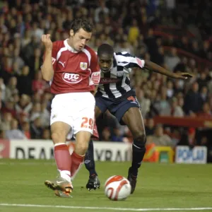 Bristol City FC Print: Ivan Sproule's Exciting Moments Bristol City FC Print: Ivan Sproule's Exciting Moments