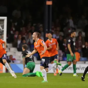 Jack Marriott's Stunner: Luton Town Leads Bristol City in Cup Clash Jack Marriott's Stunner: Luton Town Leads Bristol City in Cup Clash