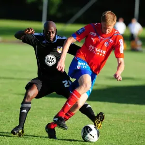 Jamal Campbell-Ryce in Action: Helsingborgs IF vs. Bristol City