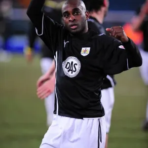 Jamal Campbell-Ryce of Bristol City in Action against Crystal Palace at Selhurst Park Stadium, Championship Match, 09/03/2010