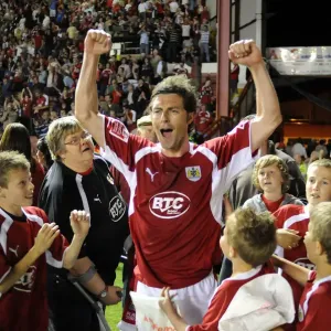 Jamie McAllister Print (Bristol City vs Crystal Palace Play Off)