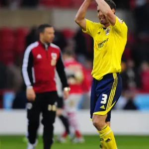 Jamie McAllister Appreciates Bristol City Fans at Nottingham Forest (07.04.2012) Jamie McAllister Appreciates Bristol City Fans at Nottingham Forest (07.04.2012)