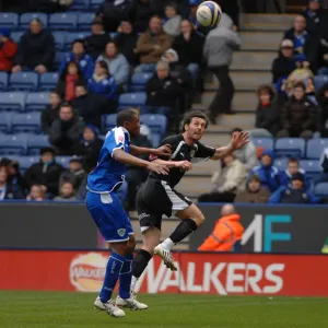 Jamie McAllister Print: Leicester City vs. Bristol City Matchday Photo Jamie McAllister Print: Leicester City vs. Bristol City Matchday Photo