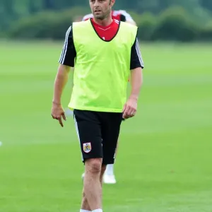 Jamie McAllister Print: Bristol City Pre-Season Training Photo Jamie McAllister Print: Bristol City Pre-Season Training Photo