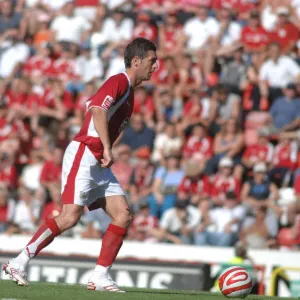 Jamie McAllister's Intense Battle: Bristol City vs Scunthorpe United