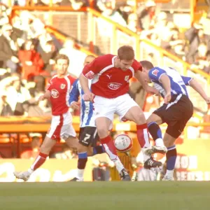 Jamie McCombe in Action for Bristol City Against Sheffield Wednesday Jamie McCombe in Action for Bristol City Against Sheffield Wednesday