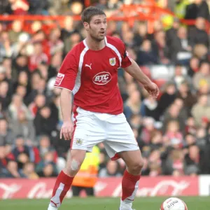 Jamie McCombe in Action: Bristol City vs Blackpool
