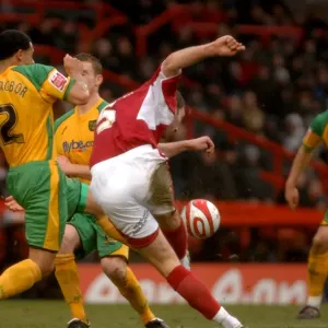 Jamie McCombe's Stunning Shot: Bristol City vs. Norwich City Jamie McCombe's Stunning Shot: Bristol City vs. Norwich City