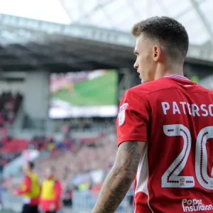 Jamie Paterson in Action Print - Bristol City vs Nottingham Forest