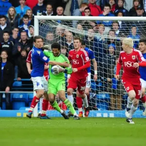 Jason Pearce Fouls David James: A Pivotal Moment in Portsmouth vs. Bristol City Football Match