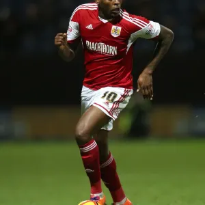 Jay Emmanuel-Thomas in Action: Bristol City vs Preston North End, November 2013 Jay Emmanuel-Thomas in Action: Bristol City vs Preston North End, November 2013