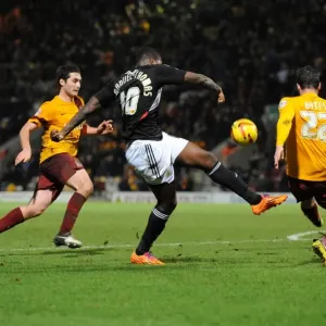 Jay Emmanuel-Thomas Aims for Glory: Bradford City vs. Bristol City, 2014 Jay Emmanuel-Thomas Aims for Glory: Bradford City vs. Bristol City, 2014