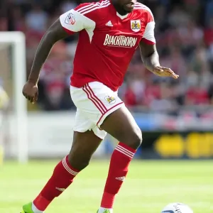 Jay Emmanuel-Thomas Print - Bristol City in Action Jay Emmanuel-Thomas Print - Bristol City in Action