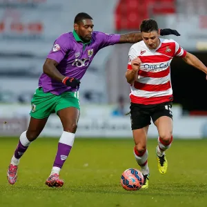 FA Cup Print: Jay Emmanuel-Thomas Dispossessed FA Cup Print: Jay Emmanuel-Thomas Dispossessed