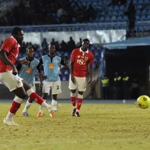 Jay Emmanuel-Thomas Scores Penalty for Bristol City in Botswana Tour 2014 Jay Emmanuel-Thomas Scores Penalty for Bristol City in Botswana Tour 2014