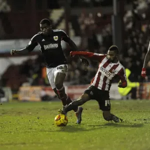 Season 13-14 Prints: Brentford V Bristol City