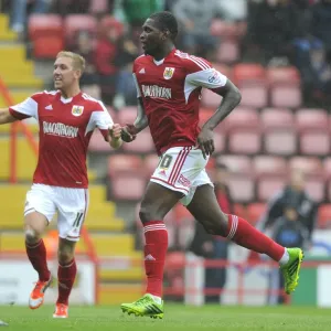 Jay Emmanuel-Thomas Goal Celebration Print Jay Emmanuel-Thomas Goal Celebration Print