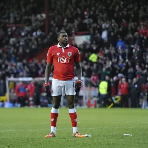 Jay Emmanuel-Thomas's Thrilling Goal Celebration: Bristol City vs Fleetwood Town, Sky Bet League One