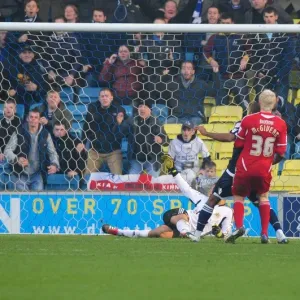 Jay Simpson Scores for Millwall Against Bristol City in 2011 Championship Match at Selhurst Park Jay Simpson Scores for Millwall Against Bristol City in 2011 Championship Match at Selhurst Park
