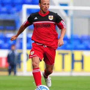 Jody Morris in Action Print - July 2012 Football Pre-Season Friendly