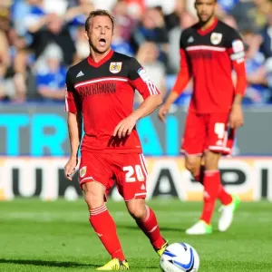 Jody Morris of Bristol City in Action against Leicester City, Championship Football Match, October 6, 2012 Jody Morris of Bristol City in Action against Leicester City, Championship Football Match, October 6, 2012