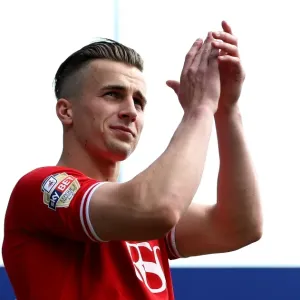 Joe Bryan in Action: Bristol City vs Queens Park Rangers, Sky Bet Championship, May 2016