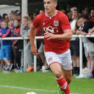 Joe Bryan in Action Print - Bristol City FC Pre-Season Friendly Photo