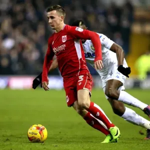 Joe Bryan Charges Forward: Leeds United vs. Bristol City Championship Clash, 14.02.2017 Joe Bryan Charges Forward: Leeds United vs. Bristol City Championship Clash, 14.02.2017
