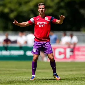 Joe Bryan in Pre-season Action: Guernsey FC vs. Bristol City, 2017 Joe Bryan in Pre-season Action: Guernsey FC vs. Bristol City, 2017