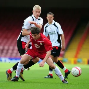 Joe Edwards in Action: Bristol City vs Bournemouth Reserves