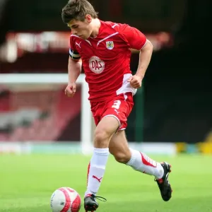 Joe Edwards in Action: Bristol City vs Bournemouth Reserves