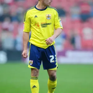Joe Edwards in Action: Middlesbrough vs. Bristol City, Riverside Stadium, 2012 Joe Edwards in Action: Middlesbrough vs. Bristol City, Riverside Stadium, 2012