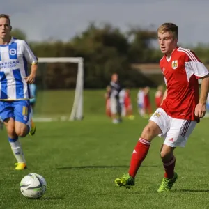 Joe Morrell in Action: Bristol City U18 vs Brighton & Hove Albion U18, October 5, 2013