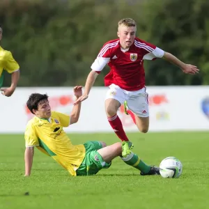 Joe Morrell in Action: Bristol City U18s vs Sheffield United Joe Morrell in Action: Bristol City U18s vs Sheffield United