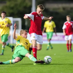 Joe Morrell in Action: Bristol City U18s vs Sheffield United Joe Morrell in Action: Bristol City U18s vs Sheffield United