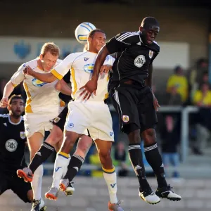 John Akinde Battles for Aerial Supremacy: Torquay vs. Bristol City John Akinde Battles for Aerial Supremacy: Torquay vs. Bristol City