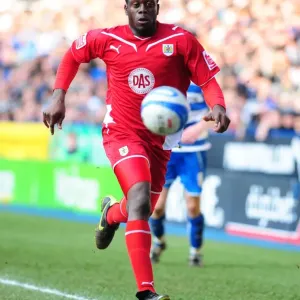 John Akinde of Bristol City in Action Against Reading, Championship Match, March 13, 2010 John Akinde of Bristol City in Action Against Reading, Championship Match, March 13, 2010