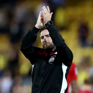 Johnson Applauds Ecstatic Bristol City Fans at Carrow Road Johnson Applauds Ecstatic Bristol City Fans at Carrow Road