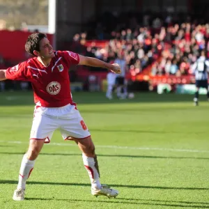 Johnson's Goal: Bristol City's 2-1 Lead Over West Bromwich Albion in Championship Game, 2010