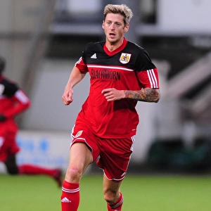 Jon Stead of Bristol City in Action against Dunfermline Athletic at East End Park, August 1, 2012