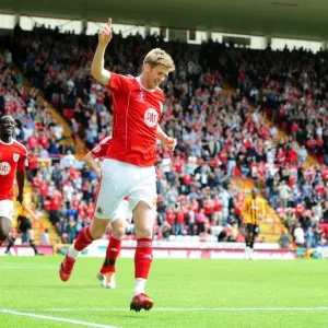 Jon Stead Scores Opening Goal Print