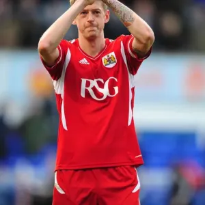 Jon Stead Thanks Supporters: Ipswich Town vs. Bristol City, March 2012